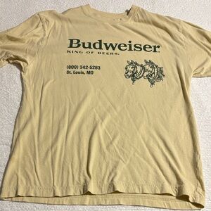 Mens Pacsun Budweiser Tee size M